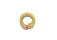 Carbon Steel Din 127 Spring Washer Yellow Zinc Plated Color