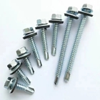 Stainless steel 304/316 hexagonal drill tail screw color steel tile and iron sheet